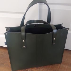 Zatchels leather tote